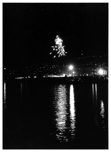 Fuochi d'artificio a Trieste promossi dall'Azienda di soggiorno e turismo